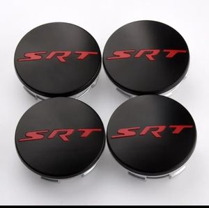 Set 4 SRT 63mm hubcap Center caps